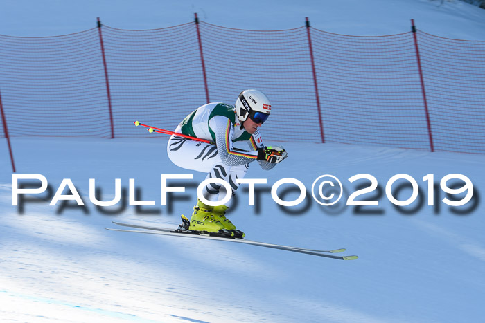 FIS, Int. Dt. Meisterschaft Abfahrt, Damen + Herren, 20.03.2019