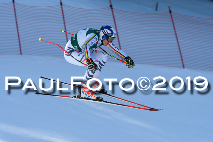 FIS, Int. Dt. Meisterschaft Abfahrt, Damen + Herren, 20.03.2019