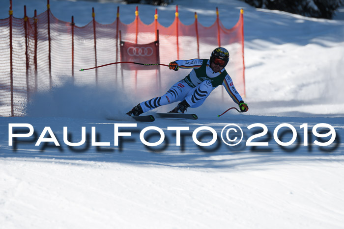 FIS, Int. Dt. Meisterschaft Abfahrt, Damen + Herren, 20.03.2019