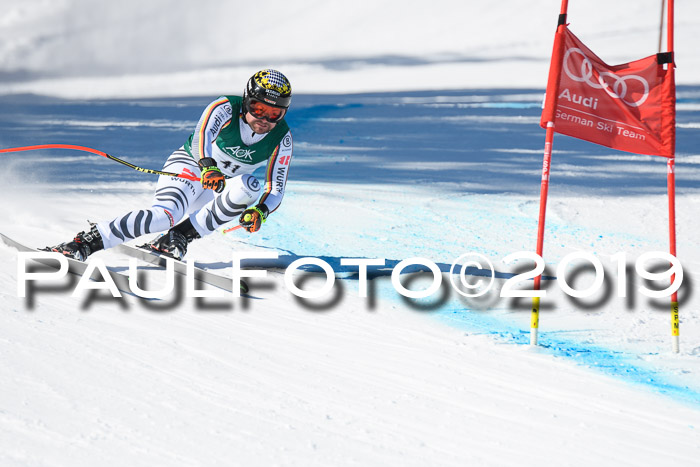 FIS, Int. Dt. Meisterschaft Abfahrt, Damen + Herren, 20.03.2019
