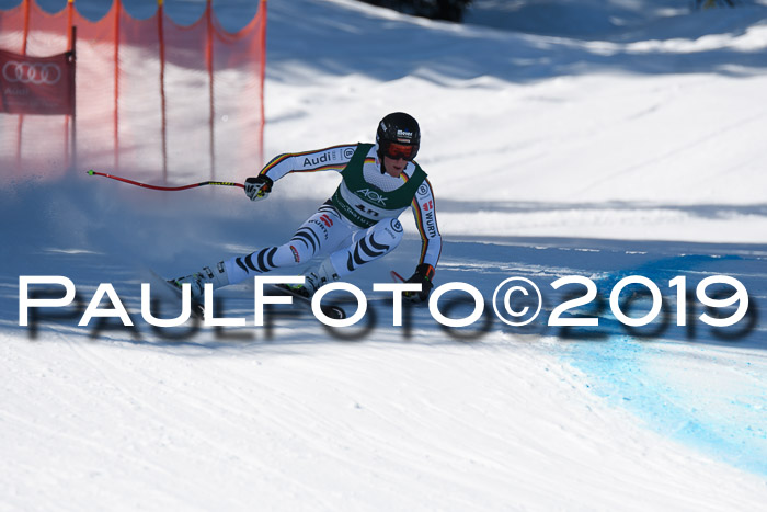 FIS, Int. Dt. Meisterschaft Abfahrt, Damen + Herren, 20.03.2019