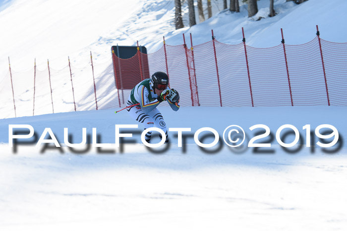 FIS, Int. Dt. Meisterschaft Abfahrt, Damen + Herren, 20.03.2019