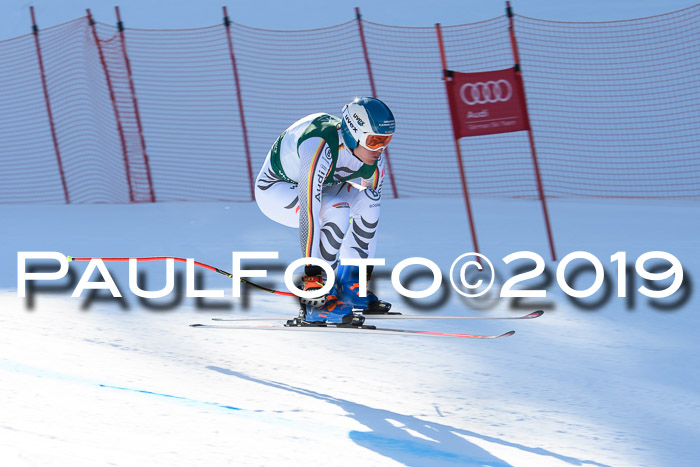 FIS, Int. Dt. Meisterschaft Abfahrt, Damen + Herren, 20.03.2019