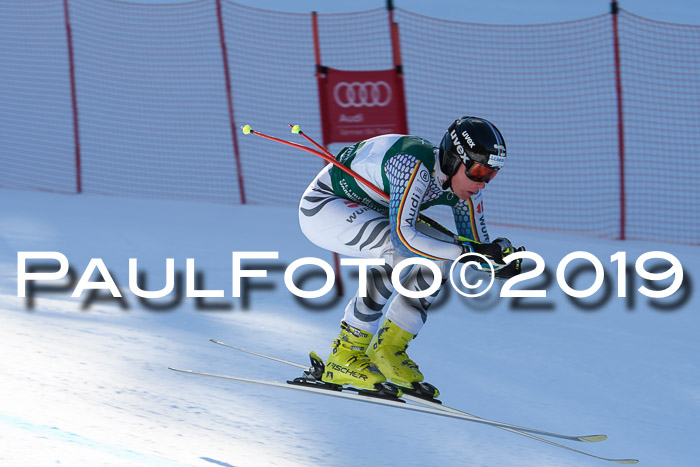 FIS, Int. Dt. Meisterschaft Abfahrt, Damen + Herren, 20.03.2019