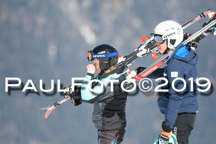 FIS, Int. Dt. Meisterschaft Abfahrt, Damen + Herren, 20.03.2019