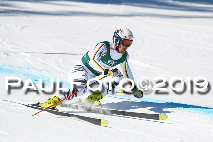 FIS, Int. Dt. Meisterschaft Abfahrt, Damen + Herren, 20.03.2019