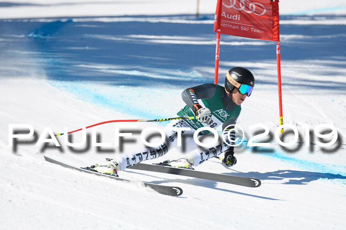 FIS, Int. Dt. Meisterschaft Abfahrt, Damen + Herren, 20.03.2019