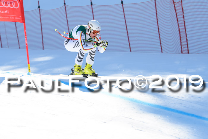 FIS, Int. Dt. Meisterschaft Abfahrt, Damen + Herren, 20.03.2019