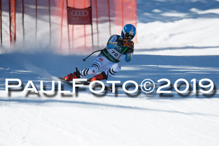 FIS, Int. Dt. Meisterschaft Abfahrt, Damen + Herren, 20.03.2019