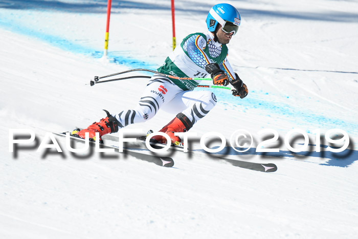 FIS, Int. Dt. Meisterschaft Abfahrt, Damen + Herren, 20.03.2019