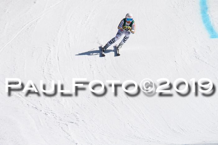FIS, Int. Dt. Jugendmeisterschaft Abfahrt, Damen + Herren, 20.03.2019