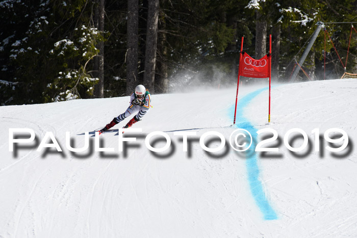 FIS, Int. Dt. Jugendmeisterschaft Abfahrt, Damen + Herren, 20.03.2019