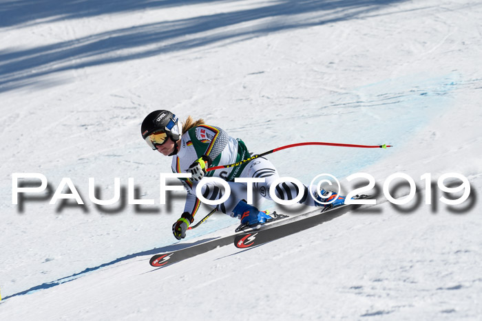 FIS, Int. Dt. Jugendmeisterschaft Abfahrt, Damen + Herren, 20.03.2019