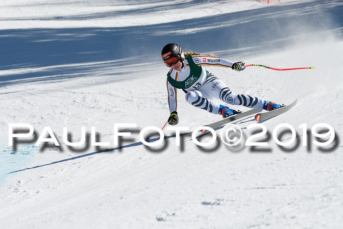 FIS, Int. Dt. Jugendmeisterschaft Abfahrt, Damen + Herren, 20.03.2019