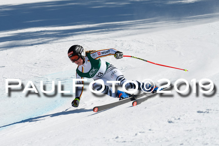 FIS, Int. Dt. Jugendmeisterschaft Abfahrt, Damen + Herren, 20.03.2019