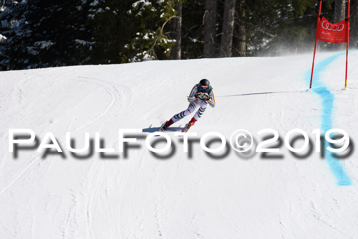 FIS, Int. Dt. Jugendmeisterschaft Abfahrt, Damen + Herren, 20.03.2019
