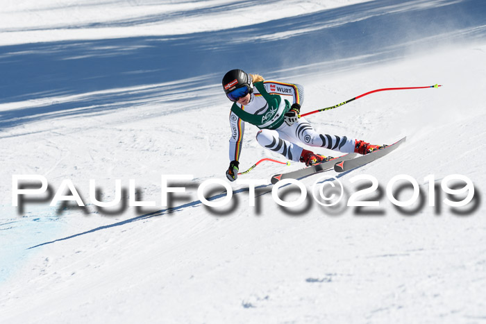 FIS, Int. Dt. Jugendmeisterschaft Abfahrt, Damen + Herren, 20.03.2019