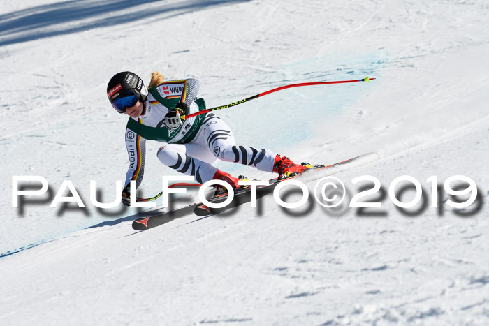 FIS, Int. Dt. Jugendmeisterschaft Abfahrt, Damen + Herren, 20.03.2019