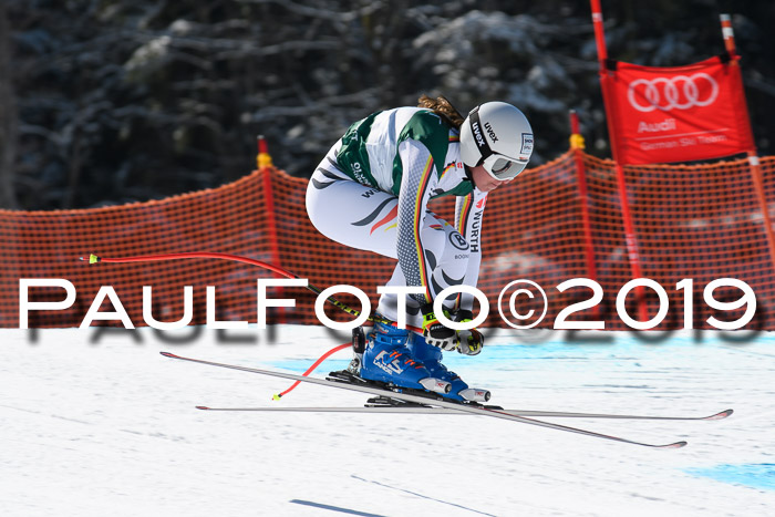 FIS, Int. Dt. Jugendmeisterschaft Abfahrt, Damen + Herren, 20.03.2019