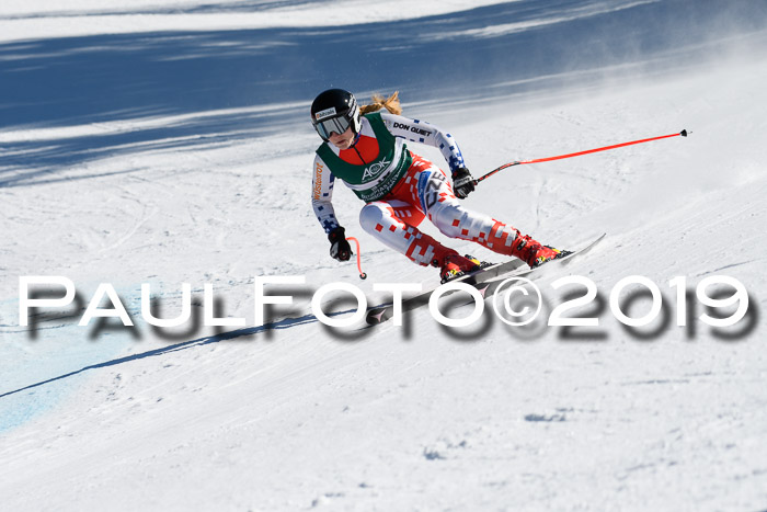 FIS, Int. Dt. Jugendmeisterschaft Abfahrt, Damen + Herren, 20.03.2019
