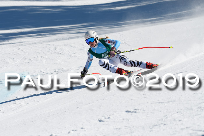 FIS, Int. Dt. Jugendmeisterschaft Abfahrt, Damen + Herren, 20.03.2019