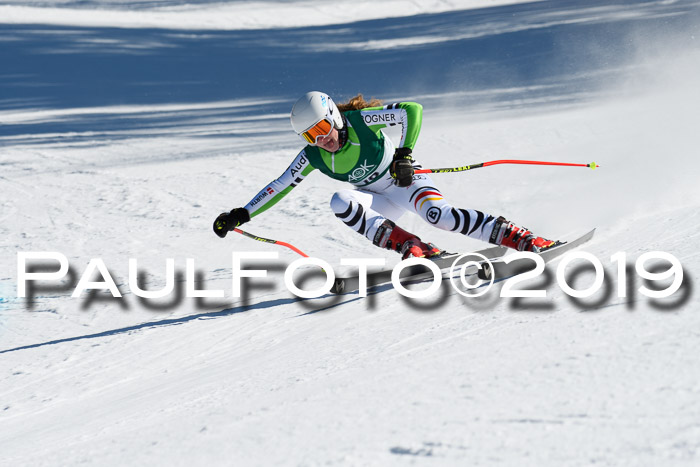 FIS, Int. Dt. Jugendmeisterschaft Abfahrt, Damen + Herren, 20.03.2019
