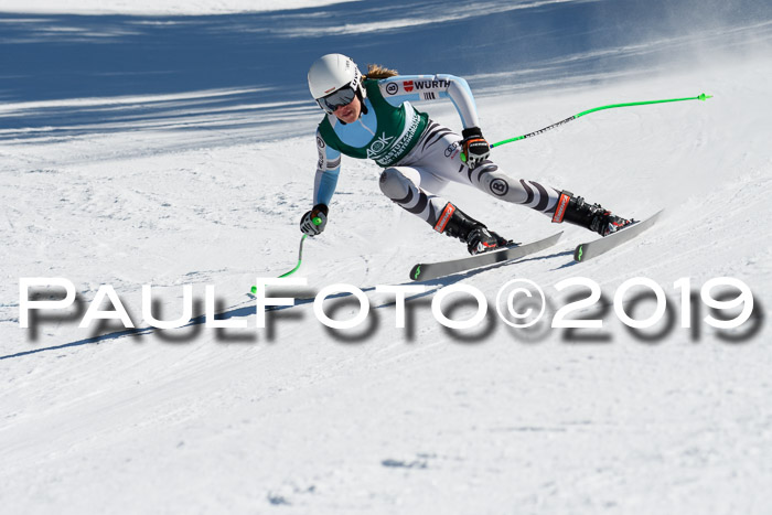 FIS, Int. Dt. Jugendmeisterschaft Abfahrt, Damen + Herren, 20.03.2019