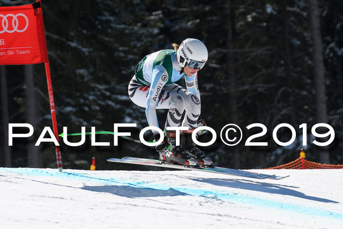 FIS, Int. Dt. Jugendmeisterschaft Abfahrt, Damen + Herren, 20.03.2019