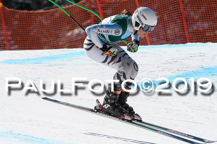 FIS, Int. Dt. Jugendmeisterschaft Abfahrt, Damen + Herren, 20.03.2019
