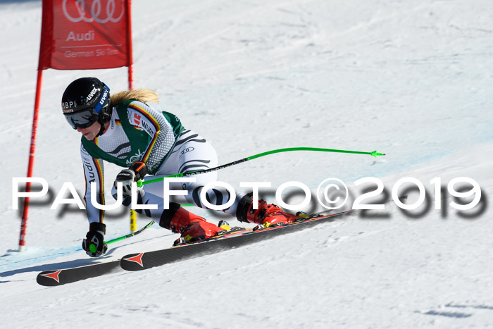 FIS, Int. Dt. Jugendmeisterschaft Abfahrt, Damen + Herren, 20.03.2019