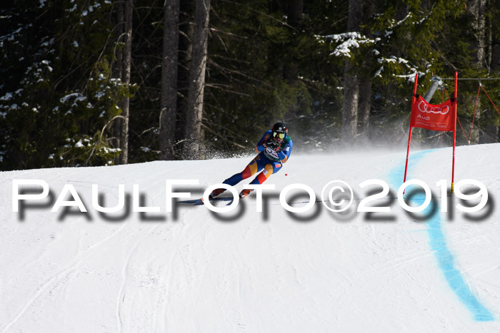 FIS, Int. Dt. Jugendmeisterschaft Abfahrt, Damen + Herren, 20.03.2019