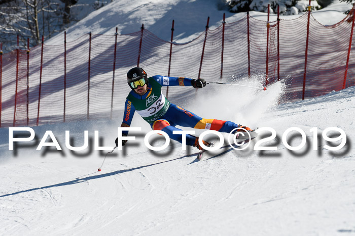 FIS, Int. Dt. Jugendmeisterschaft Abfahrt, Damen + Herren, 20.03.2019