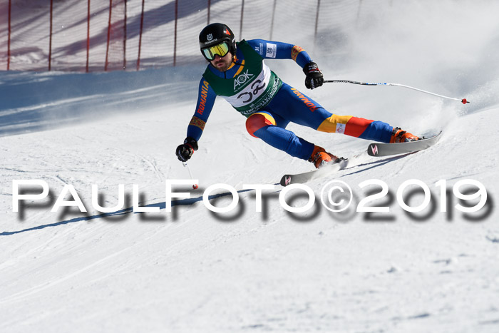 FIS, Int. Dt. Jugendmeisterschaft Abfahrt, Damen + Herren, 20.03.2019
