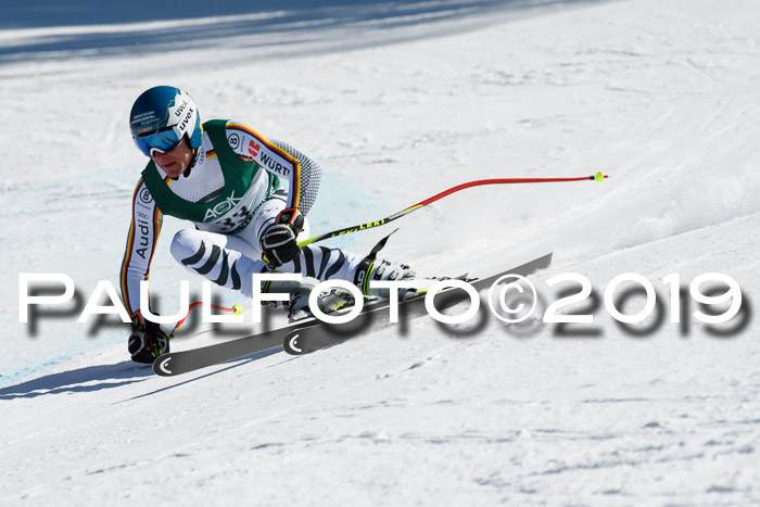 FIS, Int. Dt. Jugendmeisterschaft Abfahrt, Damen + Herren, 20.03.2019