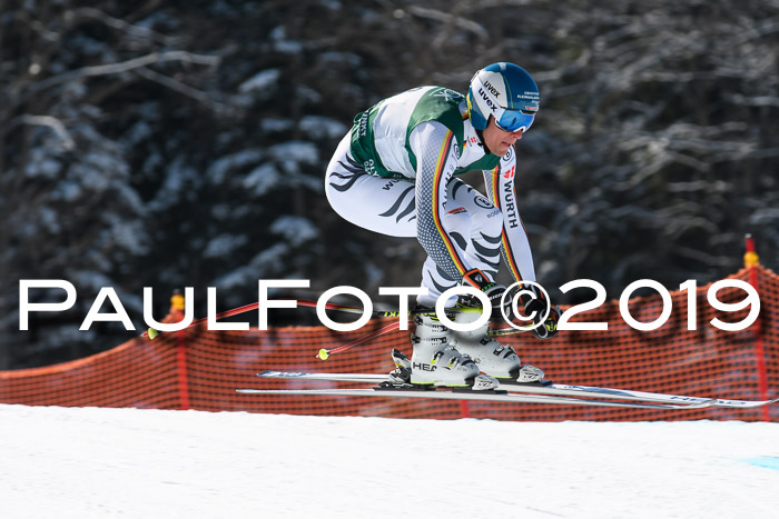 FIS, Int. Dt. Jugendmeisterschaft Abfahrt, Damen + Herren, 20.03.2019