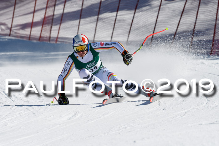 FIS, Int. Dt. Jugendmeisterschaft Abfahrt, Damen + Herren, 20.03.2019