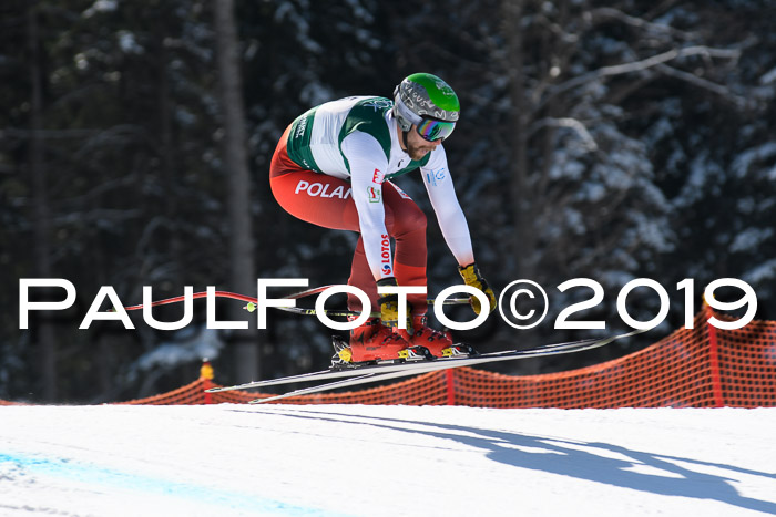 FIS, Int. Dt. Jugendmeisterschaft Abfahrt, Damen + Herren, 20.03.2019