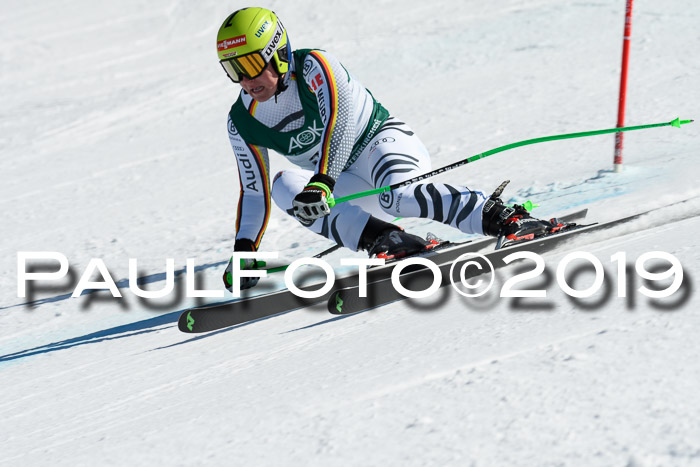 FIS, Int. Dt. Jugendmeisterschaft Abfahrt, Damen + Herren, 20.03.2019