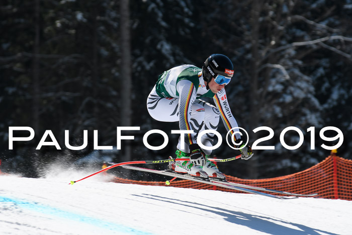 FIS, Int. Dt. Jugendmeisterschaft Abfahrt, Damen + Herren, 20.03.2019