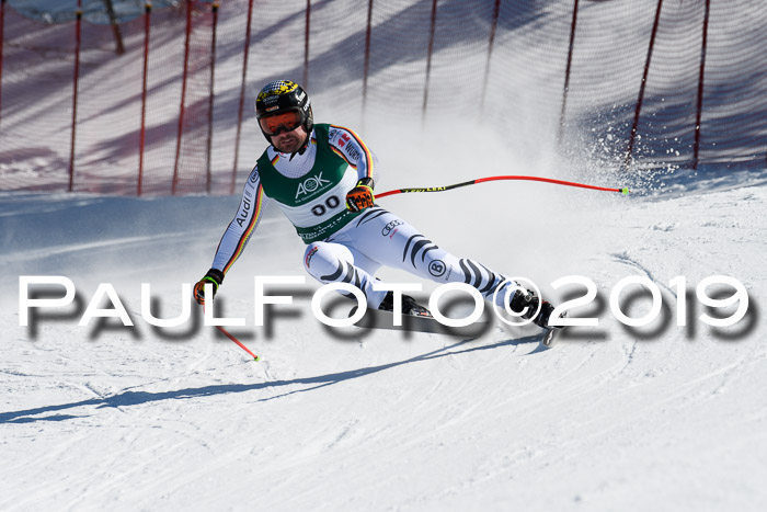 FIS, Int. Dt. Jugendmeisterschaft Abfahrt, Damen + Herren, 20.03.2019