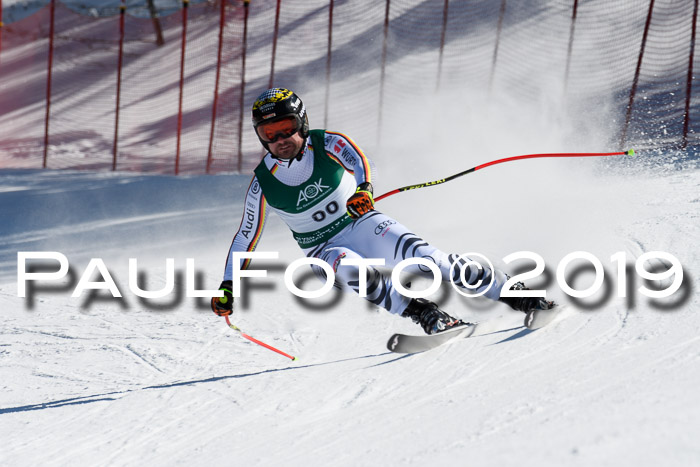 FIS, Int. Dt. Jugendmeisterschaft Abfahrt, Damen + Herren, 20.03.2019