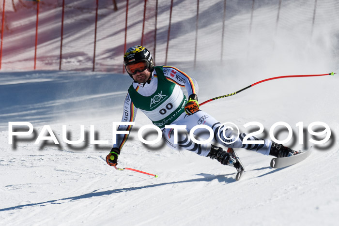 FIS, Int. Dt. Jugendmeisterschaft Abfahrt, Damen + Herren, 20.03.2019