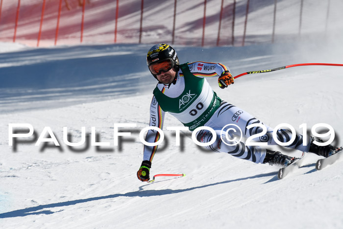 FIS, Int. Dt. Jugendmeisterschaft Abfahrt, Damen + Herren, 20.03.2019