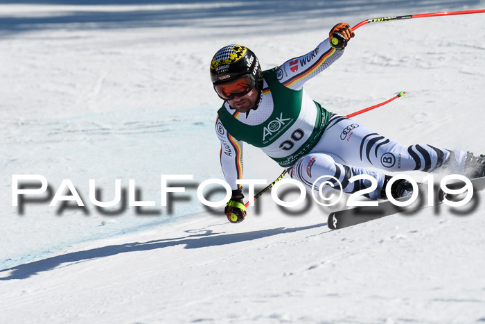 FIS, Int. Dt. Jugendmeisterschaft Abfahrt, Damen + Herren, 20.03.2019
