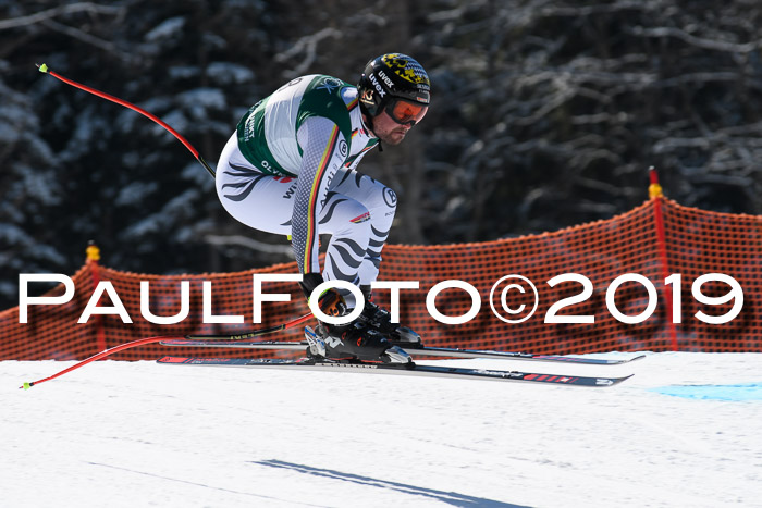 FIS, Int. Dt. Jugendmeisterschaft Abfahrt, Damen + Herren, 20.03.2019