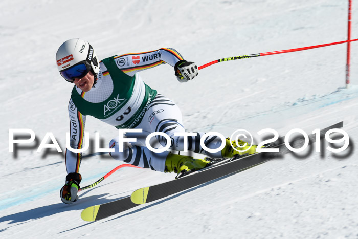 FIS, Int. Dt. Jugendmeisterschaft Abfahrt, Damen + Herren, 20.03.2019
