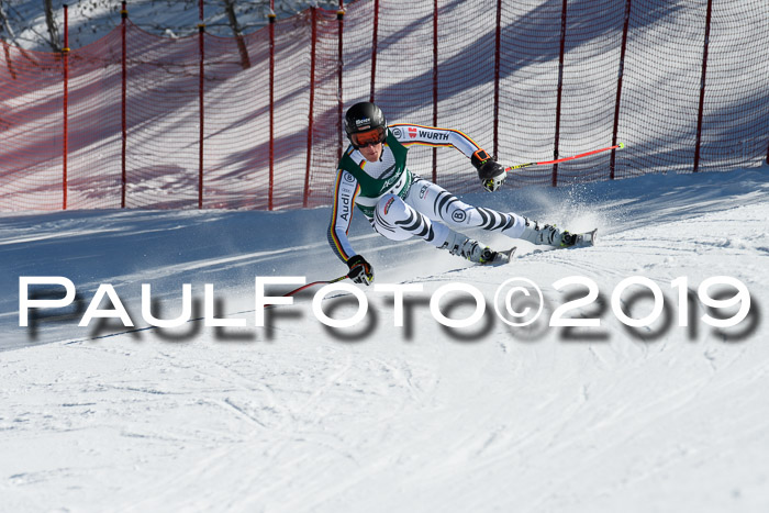 FIS, Int. Dt. Jugendmeisterschaft Abfahrt, Damen + Herren, 20.03.2019