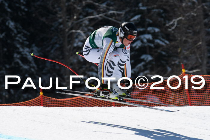 FIS, Int. Dt. Jugendmeisterschaft Abfahrt, Damen + Herren, 20.03.2019