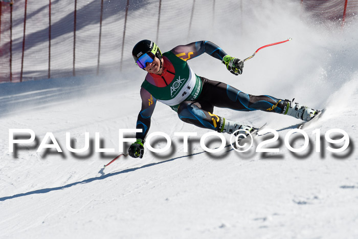 FIS, Int. Dt. Jugendmeisterschaft Abfahrt, Damen + Herren, 20.03.2019