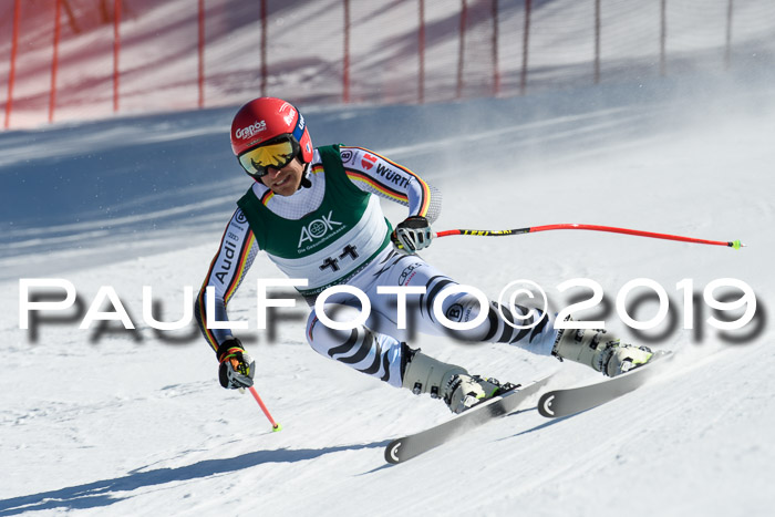 FIS, Int. Dt. Jugendmeisterschaft Abfahrt, Damen + Herren, 20.03.2019